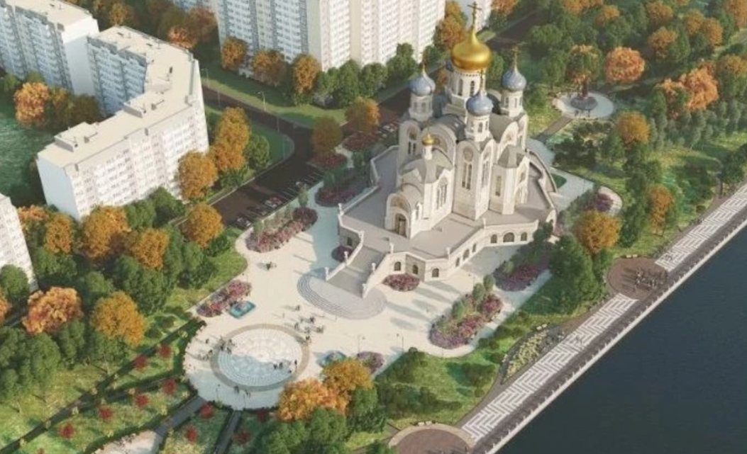 A church project in the Yubileiny neighborhood. Photo provided to "Caucasian Knot" by activists.