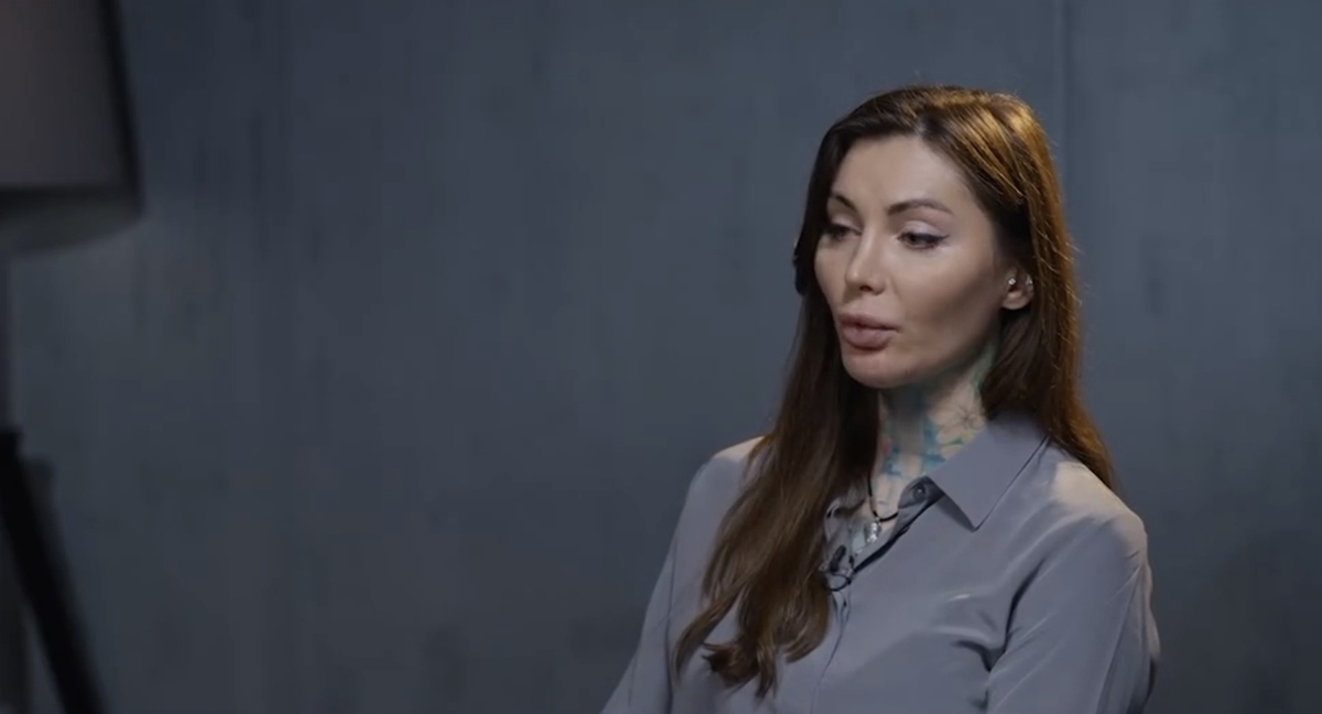 Anastasia Goysan. Still from a video interview with regina.gajibalaeva / Instagram*