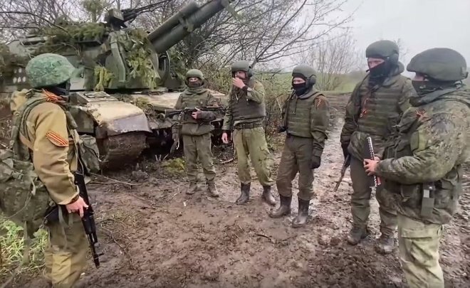 Military operation in Ukraine. Video screenshot from vk.com/mil
