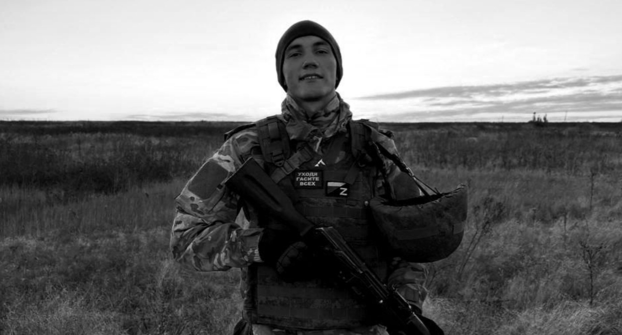 Zakhar Pasechnik. Photo from the telegram channel of the head of the Apanasenkovsky district https://t.me/KlimovApanasenkovie/7131