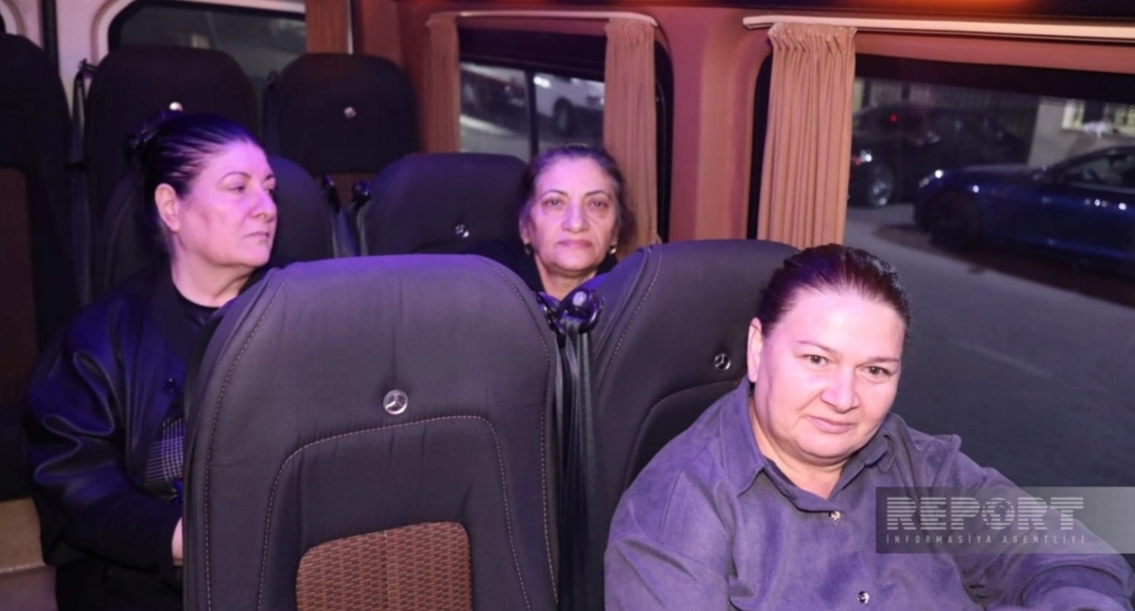 Former internally displaced persons return to Khorovlu. November 18, 2025. Photo: Report https://report.az/ru/vnutrennyaya-politika/v-selo-horovlu-vyehala-ocherednaya-gruppa-byvshih-vynuzhdennyh-pereselencev