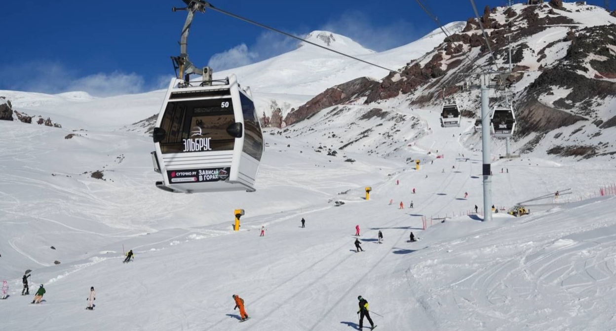 Elbrus Resort. Photo: Kavkaz.RF https://t.me/kavkaz_rf/12096
