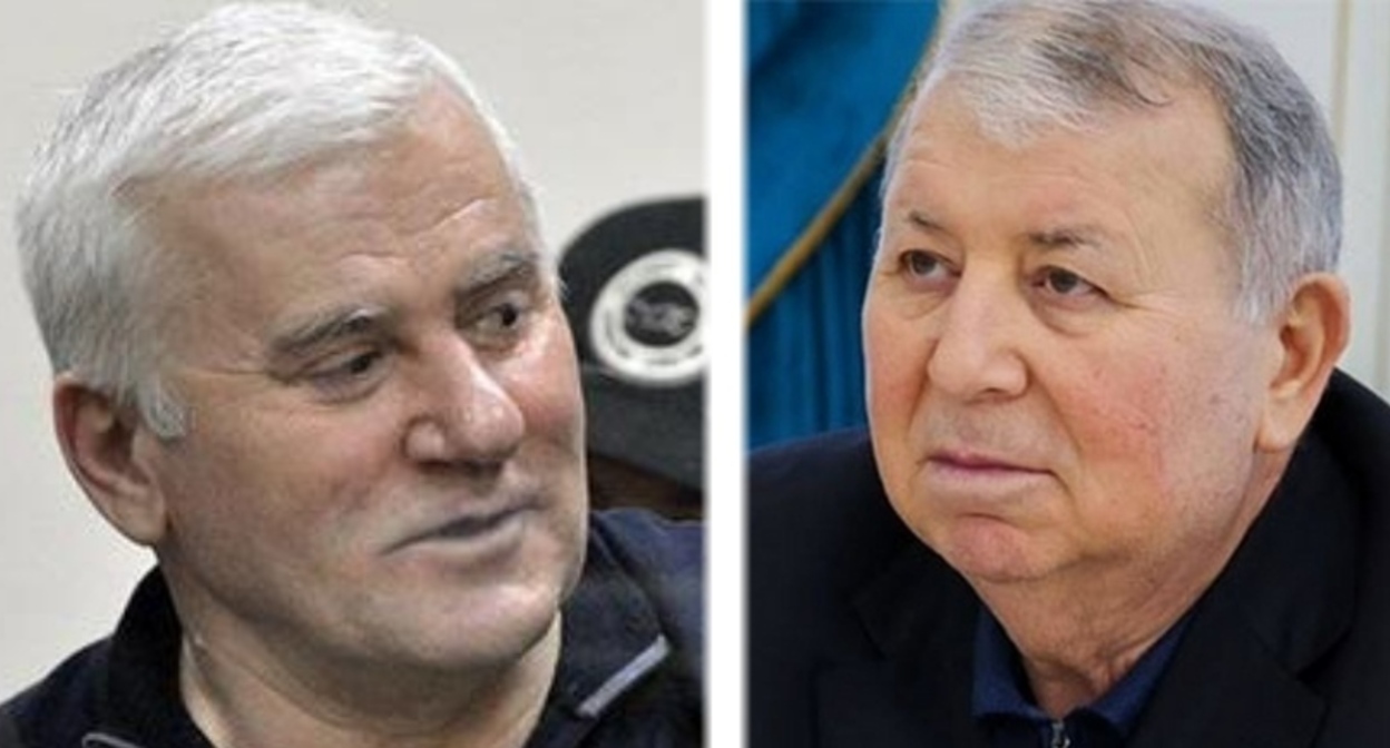 Said Amirov, photo by Oleg Pchelov for the "Caucasian Knot." Magomed-Sultan Magomedov, photo from the Dagestan State Secretary's Telegram channel https://t.me/s/magomedsultanmagomedov. Collage by the "Caucasian Knot."