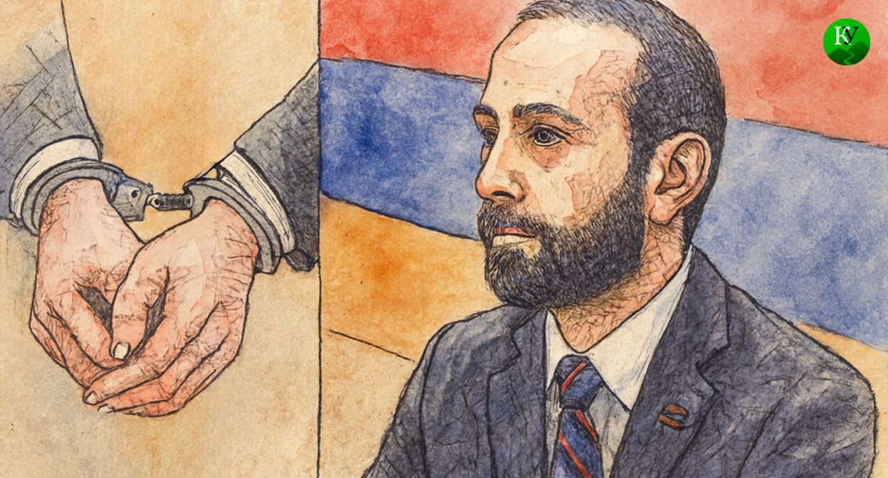 Ararat Mirzoyan. Illustration created by Caucasian Knot using AI in the Copilot program. Ararat Mirzoyan. Illustration created by Caucasian Knot using AI in the Copilot program.