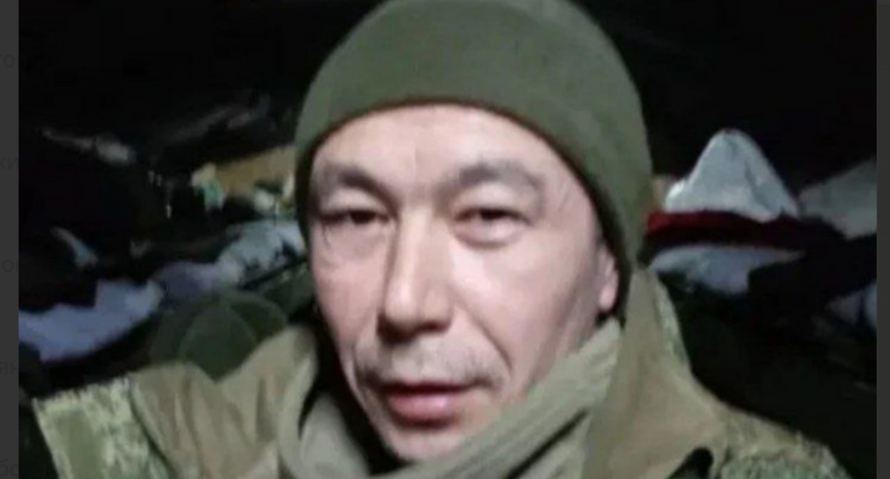 Rustam Badelov. Screenshot from the Volodarsky District Administration's Telegram channel, January 22, 2026, https://t.me/regionvol/11816.