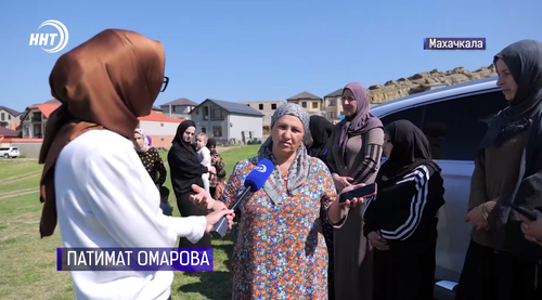 Residents of Leninkent talk about the lack of space in the school. NNT News / Telegram channel Residents of Leninkent talk about the lack of space in the school. NNT News / Telegram channel