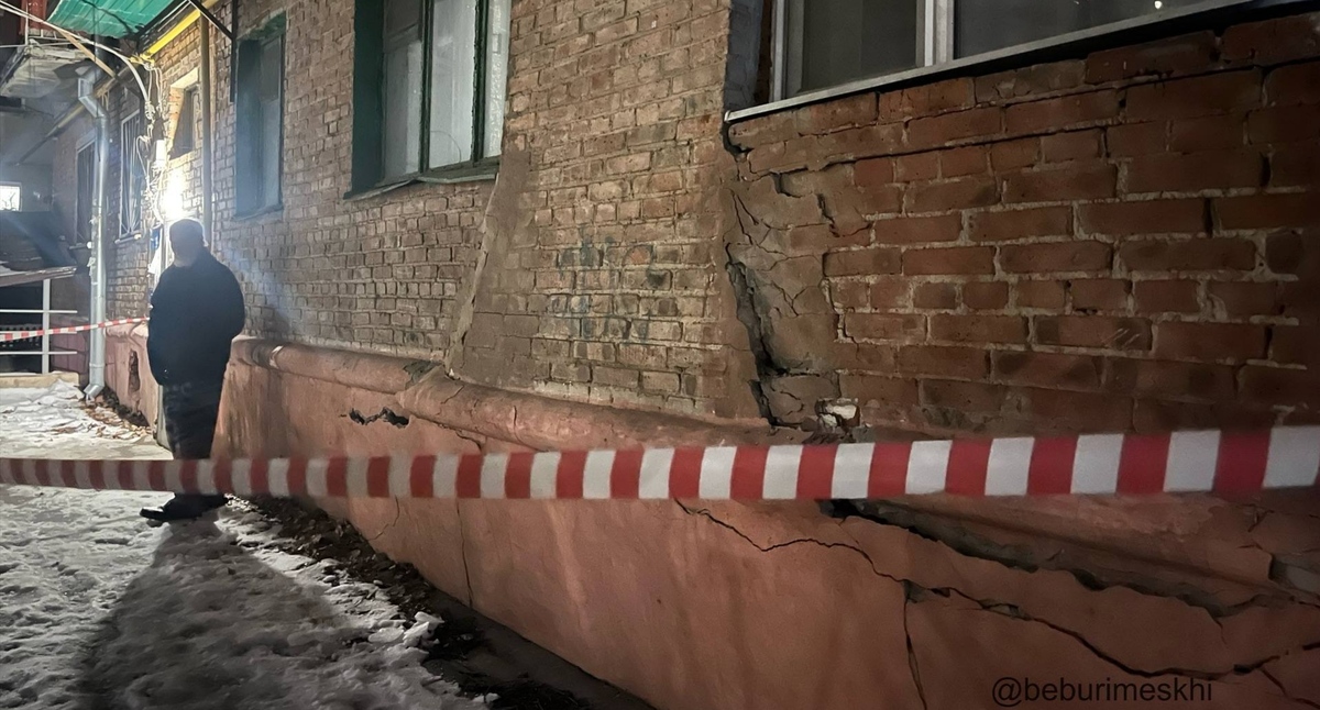 Building No. 61 on Kozlova Street in Rostov-on-Don. February 2026. Photo: Beburi Meskhi https://t.me/beburimeskhi/729