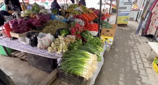 The Berkat Market in Grozny. Video still from Alenka Krasnodar / YouTube