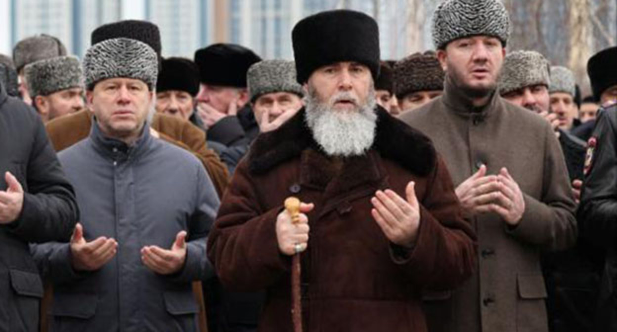 A memorial event commemorating the deportation of Chechens. Grozny, February 23, 2026. Photo: Grozny-Inform https://www.grozny-inform.ru/