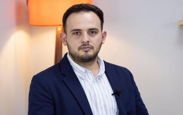 Farid Mehralizade. Photo: https://yenixeber.az/ferid-mehralizade-saxlanilib-din-den-aciqlama-114522