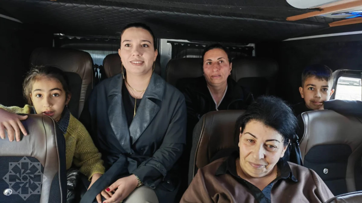 Footage of the return of 27 Azerbaijani families to Kalbajar. Photo: Azertac / https://azertag.az/ru/xeber/gruppa_pereselencev_pribyla_v_gorod_kyalbadzhar__obnovleno_video-4101463 Footage of the return of 27 Azerbaijani families to Kalbajar. Photo: Azertac / https://azertag.az/ru/xeber/gruppa_pereselencev_pribyla_v_gorod_kyalbadzhar__obnovleno_video-4101463