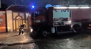 Flooding in Azerbaijan. Photo by the Azerbaijani Ministry of Emergency Situations https://fhn.gov.az/az/melumatlar/fhn-metbuat-xidmetinin-melumati-video-foto-eaff66d4