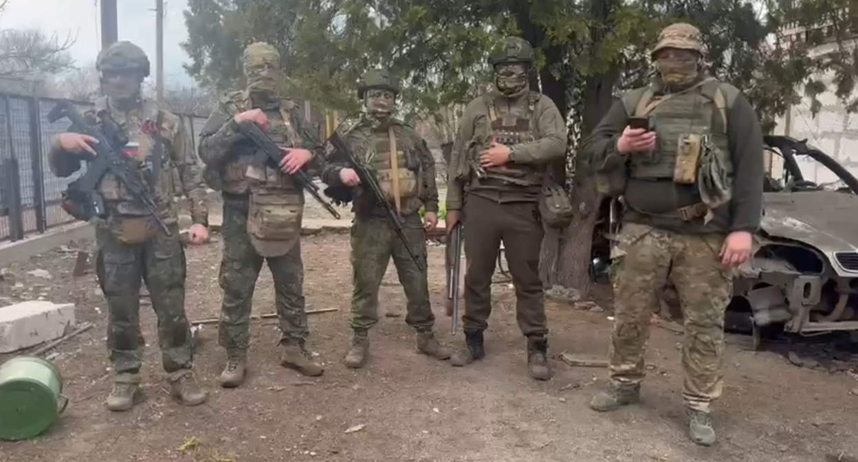 A still from an appeal by SVO participants from the Khivsky District to the head of Dagestan https://t.me/chernovik/95081 A still from an appeal by SVO participants from the Khivsky District to the head of Dagestan https://t.me/chernovik/95081