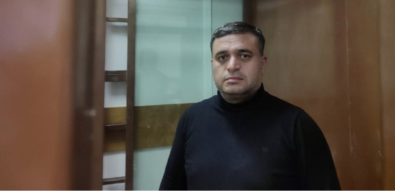 Shamsutdin Shamsutdinov in the courtroom. Photo: Courts of General Jurisdiction of Moscow / Telegram