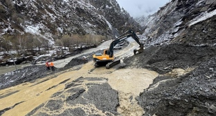 A road in the mountains of Dagestan. Photo: Dagestanavtodor https://dagavtodor.ru/news