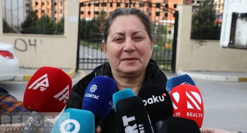 Shafiga Abbasova. Photo: Report https://report.az/ru/vnutrennyaya-politika/byvshaya-vynuzhdennaya-pereselenka-ya-ochen-rada-chto-vozvrashayus-na-rodinu