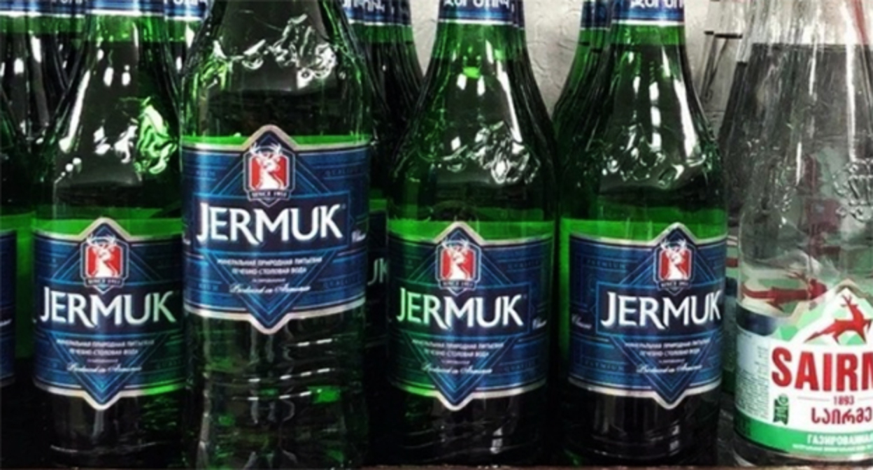 Jermuk mineral water. Photo: https://www.instagram.com/p/DXr2b_YFXab/ belongs to Meta, a company banned in Russia.