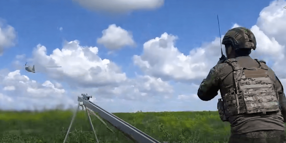 A Russian serviceman. Still from a Defense Ministry video: https://t.me/mod_russia/53671