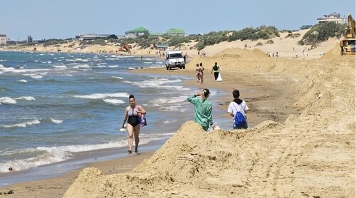 Dzhemete Beach. Photo https://t.me/MoreOz/125747