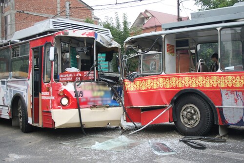Photo of trolleybuses in the Makhachkala bus depot. Photo: Dagpravda / https://dagpravda.ru/obshestvo/krizis-mahachkalinskogo-trollejbusa-mezhdu-dolgami-i-nadezhdoj-na-modernizaciju/ Photo of trolleybuses in the Makhachkala bus depot. Photo: Dagpravda / https://dagpravda.ru/obshestvo/krizis-mahachkalinskogo-trollejbusa-mezhdu-dolgami-i-nadezhdoj-na-modernizaciju/
