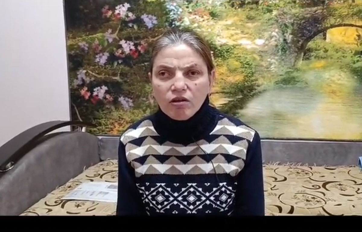 Elena Mikhailova. Still from video: https://vk.com/wall-62316332_12803