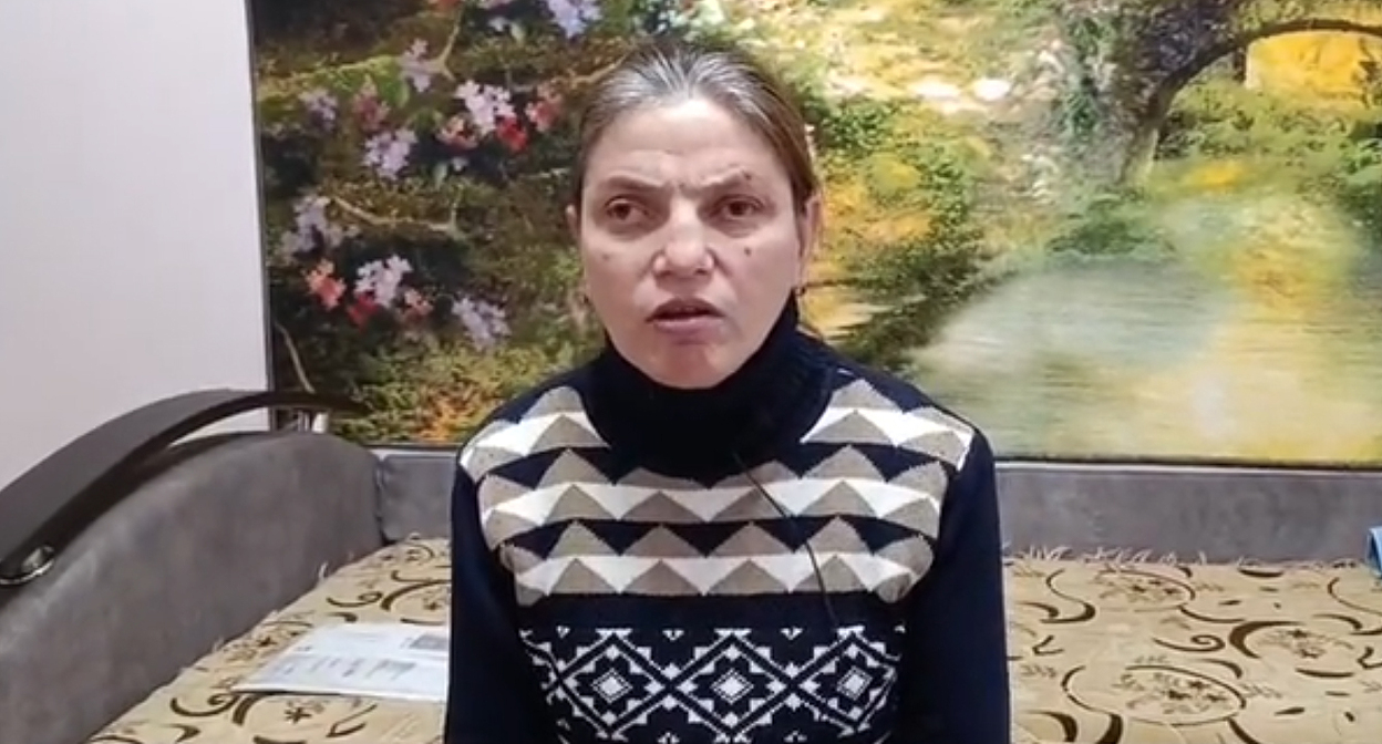 Elena Mikhailova. Still from video: https://vk.com/wall-62316332_12803