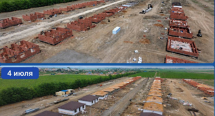 The government of Dagestan praised the pace of construction of houses in Mamedkala.