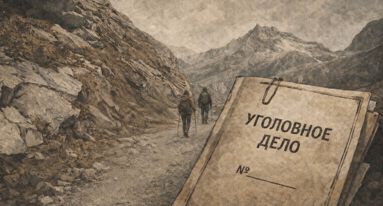 At the Klukhori Pass. Illustration created by "Caucasian Knot" using AI in the Copilot program. At the Klukhori Pass. Illustration created by "Caucasian Knot" using AI in the Copilot program.