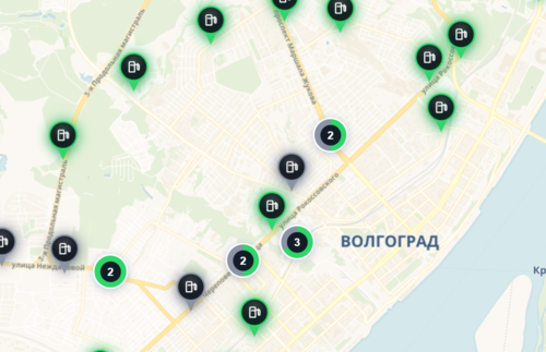 The situation with gasoline in Volgograd as of 21:00 on July 25, 2026, according to GdeBenz.ru service.
