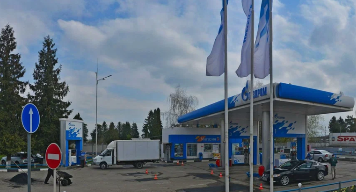 Gas station "Gazprom" in North Ossetia. Screenshot from "Yandex.Maps". Gas station "Gazprom" in North Ossetia. Screenshot from "Yandex.Maps".