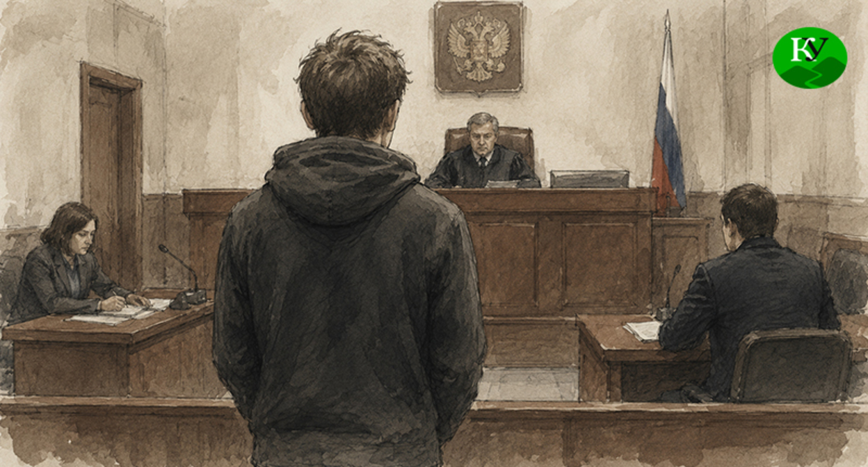 A man in the courtroom. Illustration created by "Caucasian Knot" using AI in the Copilot program. A man in the courtroom. Illustration created by "Caucasian Knot" using AI in the Copilot program.