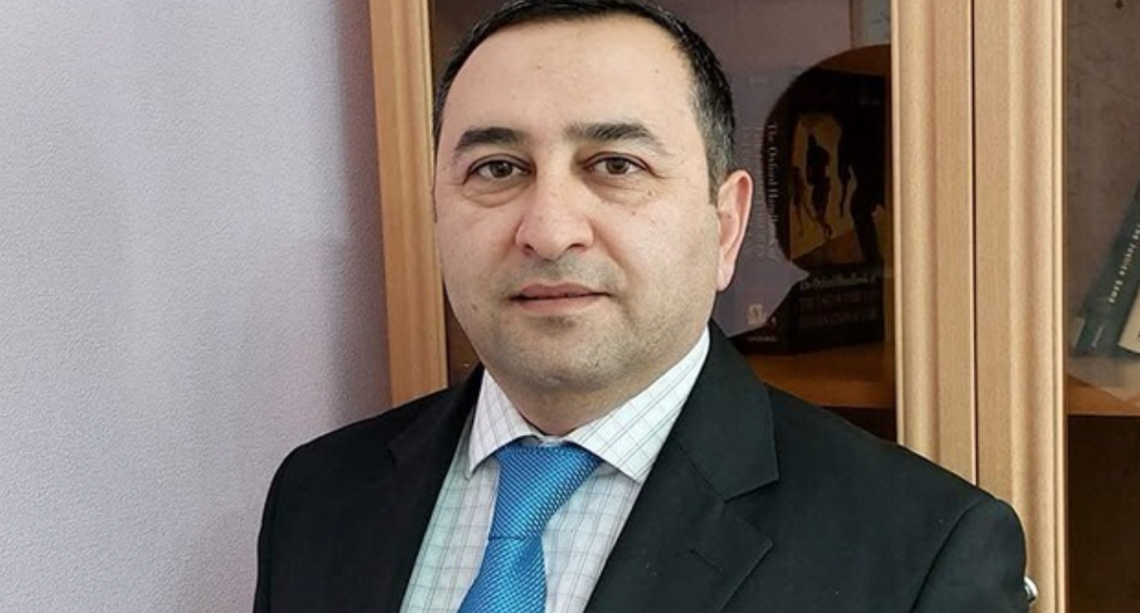 The head of the Institute of Civil Rights, Bashir Suleymanly. Photo Qafqazinfo.az