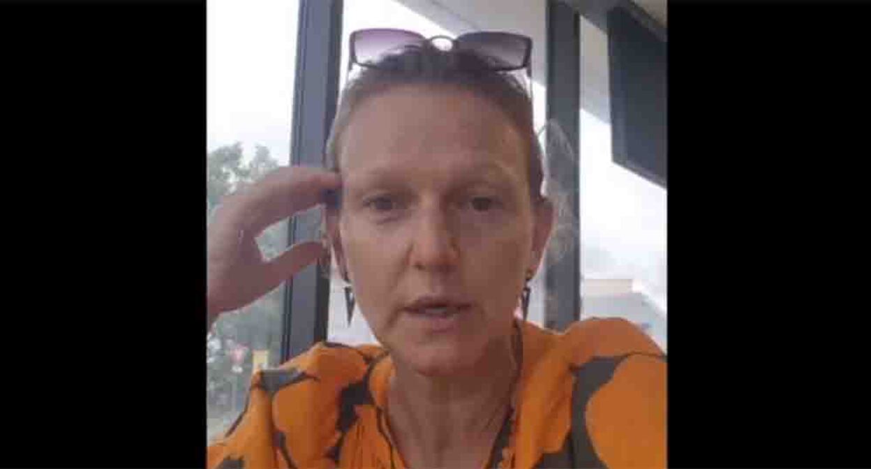 Lydia Mikhalchenko. Frame from the video https://t.me/heda_media/3087 Lydia Mikhalchenko. Frame from the video https://t.me/heda_media/3087