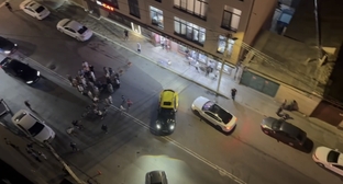 Residents of the street in Makhachkala blocked the road due to power outages. Frame from the video "Chernovik" / Telegram https://t.me/chernovik/98425