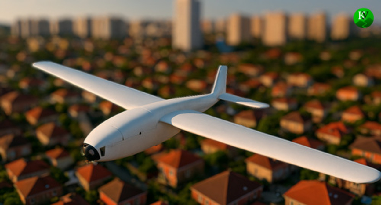Drone. Illustration created by "Caucasian Knot" using AI in the Copilot program. Drone. Illustration created by "Caucasian Knot" using AI in the Copilot program.