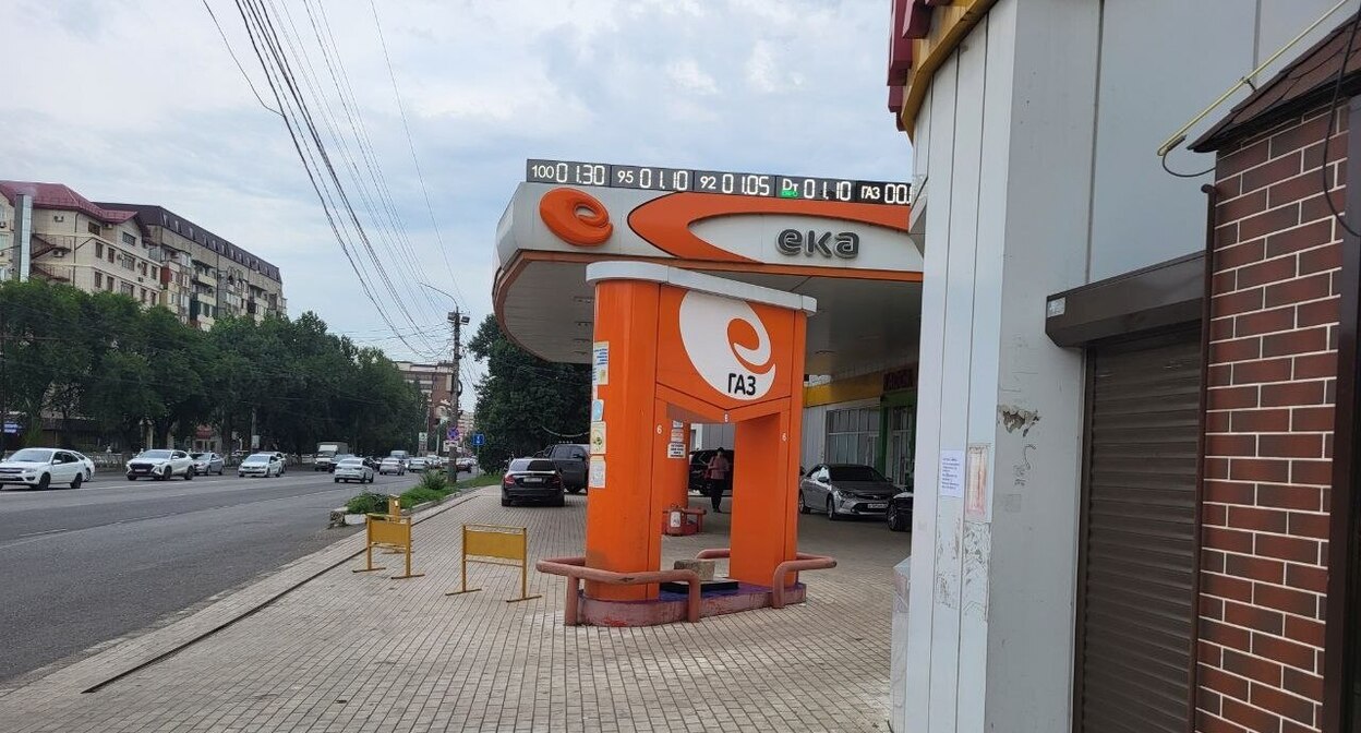Gas station in Makhachkala. Photo of "Caucasian Knot" Gas station in Makhachkala. Photo of "Caucasian Knot"