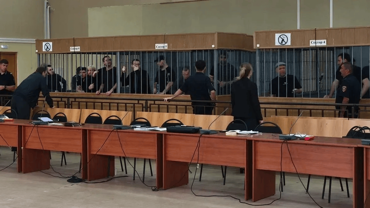 Field session of the Southern Military Court in Nalchik. Photo "Kommersant" from 26.08.26, https://www.kommersant.ru/doc/8908913