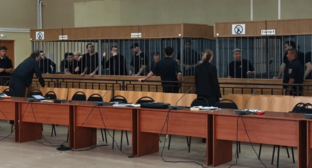 Field session of the Southern Military Court in Nalchik. Photo "Kommersant" from 26.08.26, https://www.kommersant.ru/doc/8908913