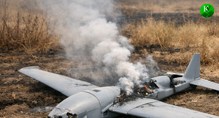 Debris of UAVs. Illustration created by "Caucasian Knot" using AI in the Copilot program.