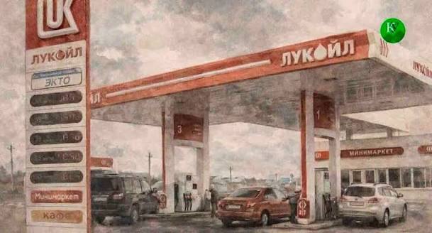 Gas stations. Illustration created by "Caucasian Knot" using AI in the Copilot program. Gas stations. Illustration created by "Caucasian Knot" using AI in the Copilot program.