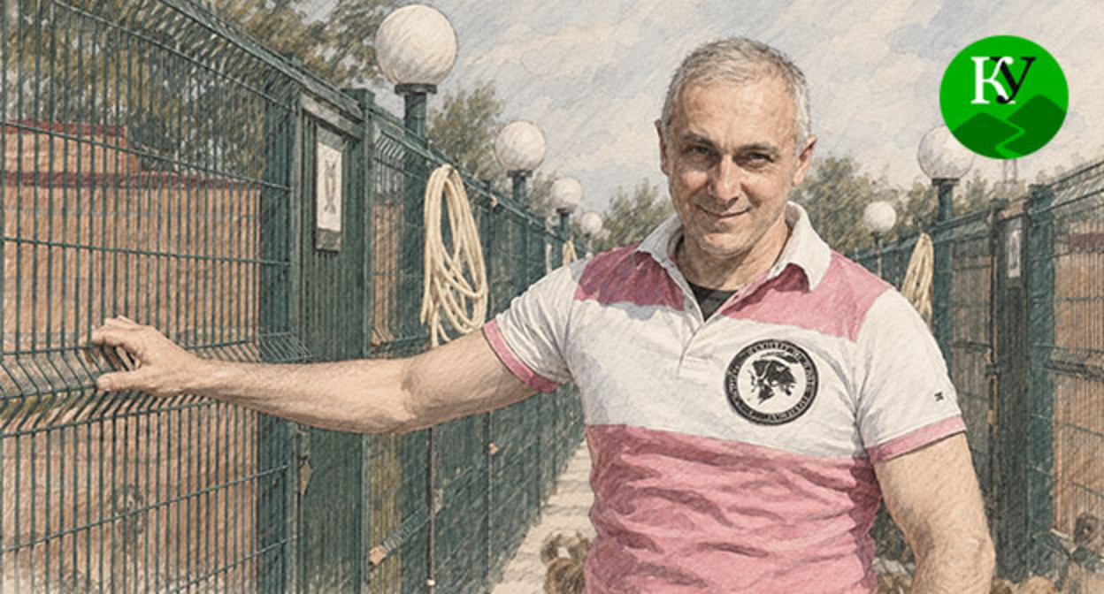 Tamaz Elizbarashvili, Illustration created by "Caucasian Knot" with the help of AI in the Copilot program