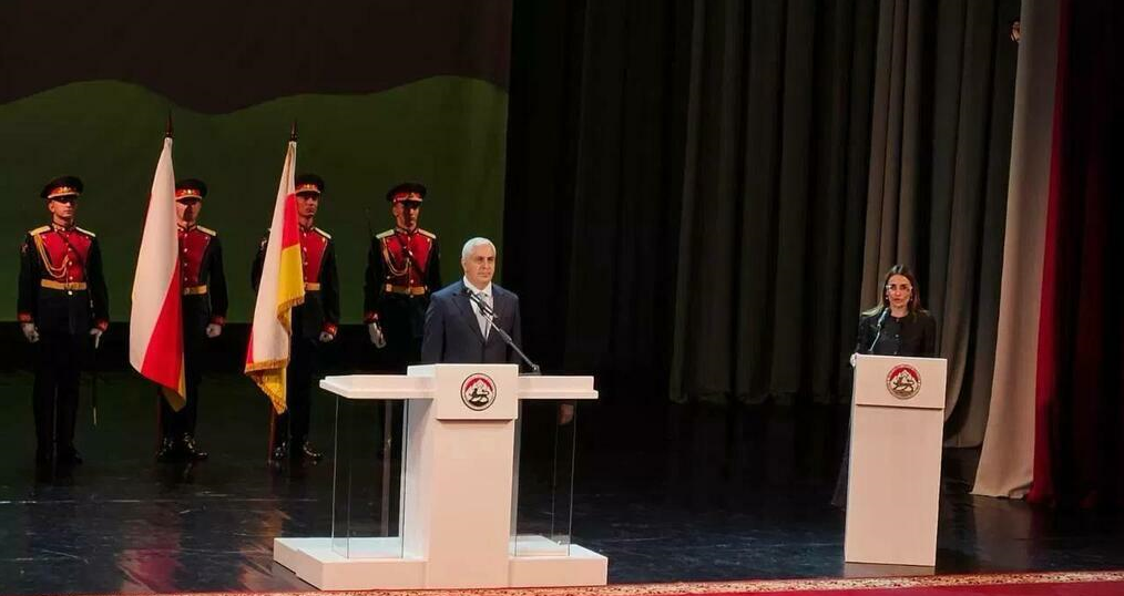 Inauguration of Marat Kambolov in South Ossetia. Agency "Res" - South Ossetia / https://cominf.org/node/1166571836 Inauguration of Marat Kambolov in South Ossetia. Agency "Res" - South Ossetia / https://cominf.org/node/1166571836