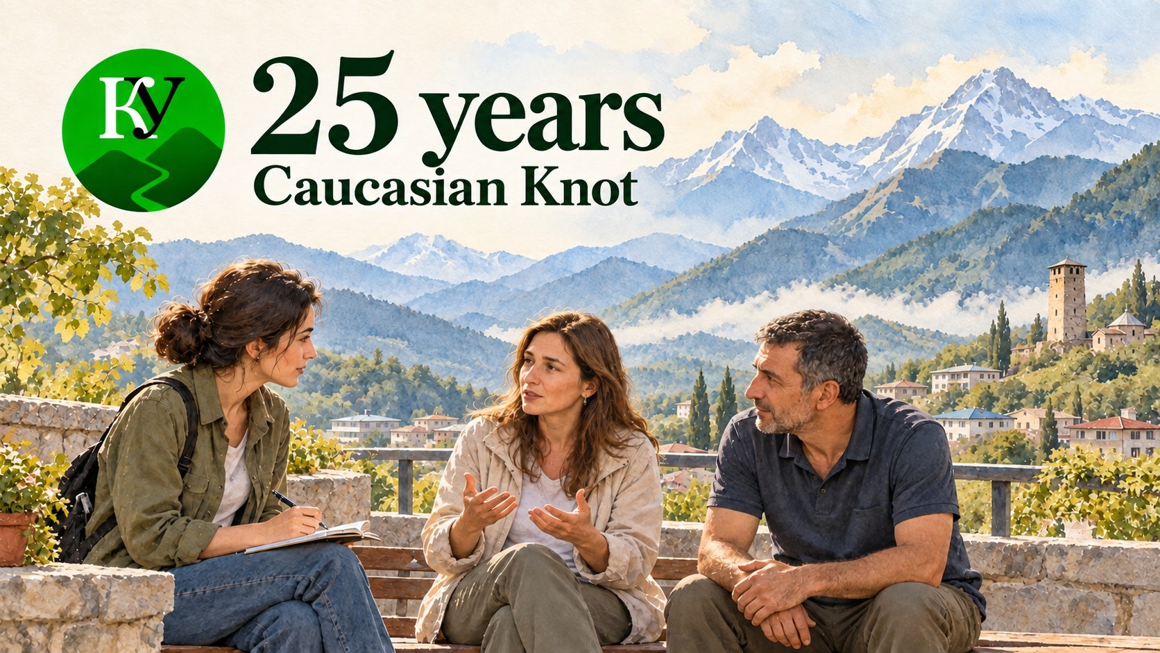 “Caucasian Knot” — 25 Years. Illustration created by “Caucasian Knot” using AI with Microsoft Copilot. “Caucasian Knot” — 25 Years. Illustration created by “Caucasian Knot” using AI with Microsoft Copilot.