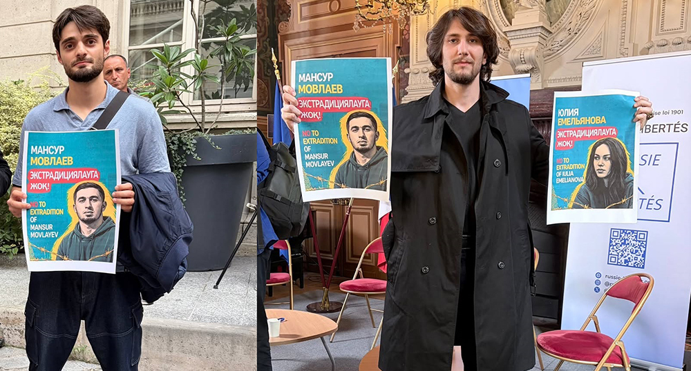 Said Dzhumaev (left) and Abubakar Yangulbaev (right, listed by Rosfinmonitoring as a terrorist and extremist) Said Dzhumaev (left) and Abubakar Yangulbaev (right, listed by Rosfinmonitoring as a terrorist and extremist)