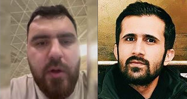 Imran Aliyev (left) and Elgiz Gahraman. Collage of "Caucasian Knot". Screenshot from video https://www.pastinfo.am/ru/news/2024/04/19/8eccrnkx6/1749624 Photo from the activist's Facebook page, facebook.com/elgiz.gahraman belongs to Meta, whose activities are banned in Russia. Imran Aliyev (left) and Elgiz Gahraman. Collage of "Caucasian Knot". Screenshot from video https://www.pastinfo.am/ru/news/2024/04/19/8eccrnkx6/1749624 Photo from the activist's Facebook page, facebook.com/elgiz.gahraman belongs to Meta, whose activities are banned in Russia.