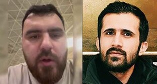 Imran Aliyev (left) and Elgiz Gahraman. Collage of "Caucasian Knot". Screenshot from video https://www.pastinfo.am/ru/news/2024/04/19/8eccrnkx6/1749624 Photo from the activist's Facebook page, facebook.com/elgiz.gahraman belongs to Meta, whose activities are banned in Russia.