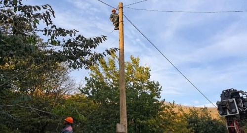 Electricity supply has been restored to the homes of residents in four districts of Dagestan.