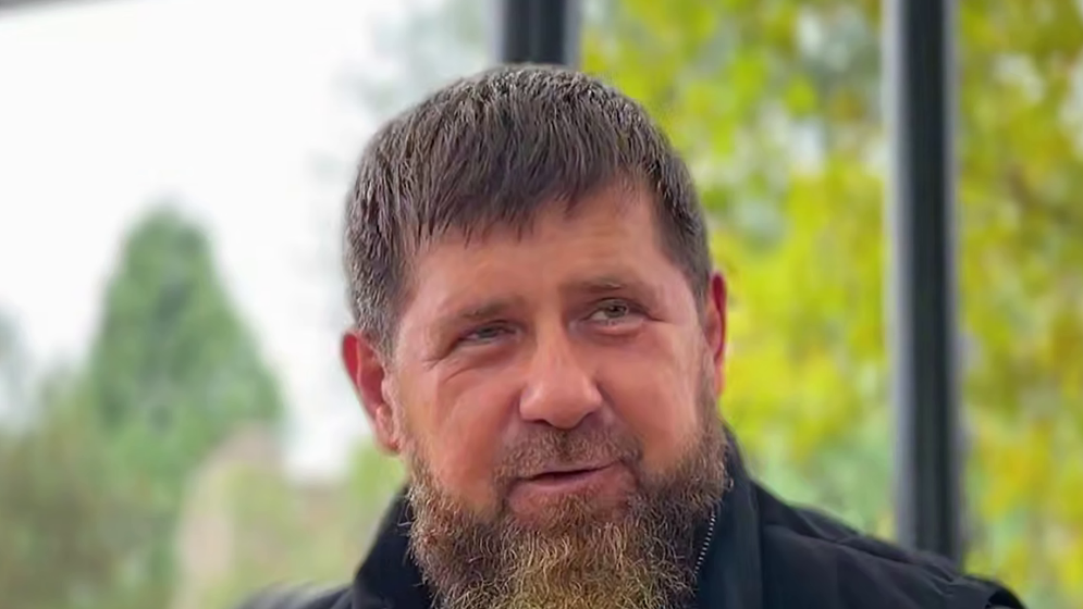Ramzan Kadyrov. Frame from the video dated 23.10.26, https://t.me/RKadyrov_95/7032.