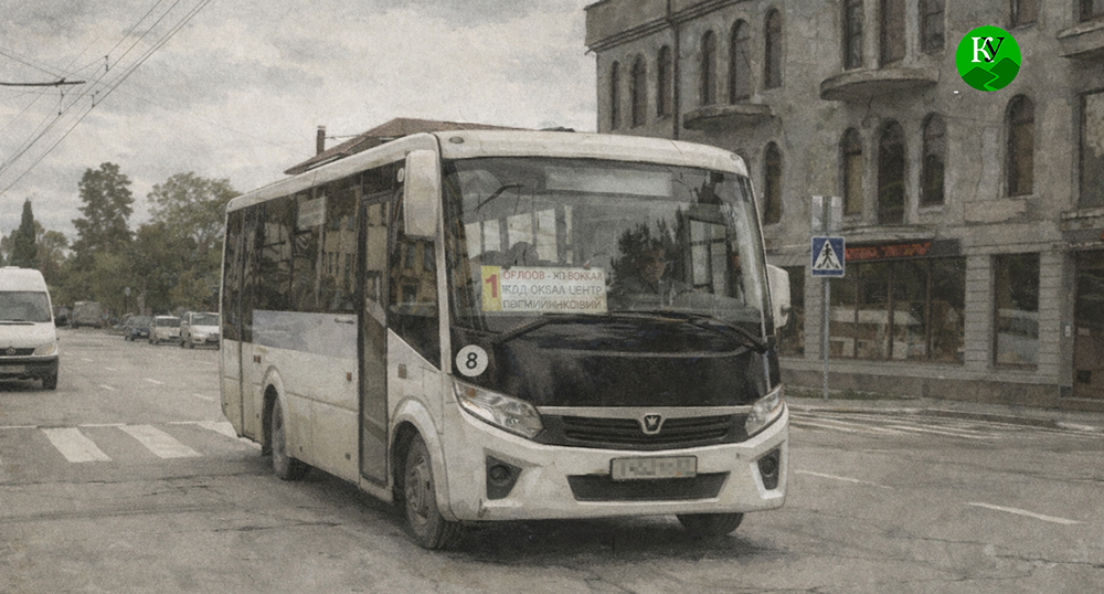 Minibus. Illustration created by "Caucasian Knot" using AI in the Copilot program.
