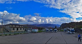 Bus station in Alagir. Photo: https://yandex.ru/maps/